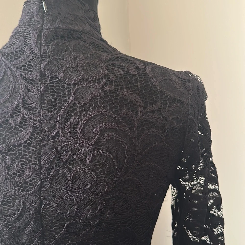 Lola Grace Little Black Lace Dress - Picture 4 of 4